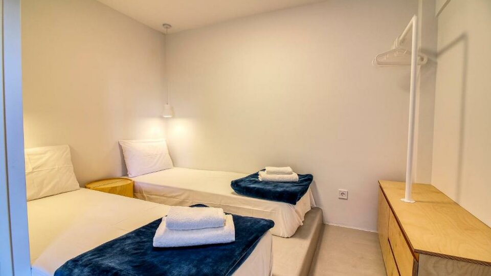 Tiara Holidays - Anemomylos by the sea - 2-Bedroom Apartment Ground floor - bedroom 2